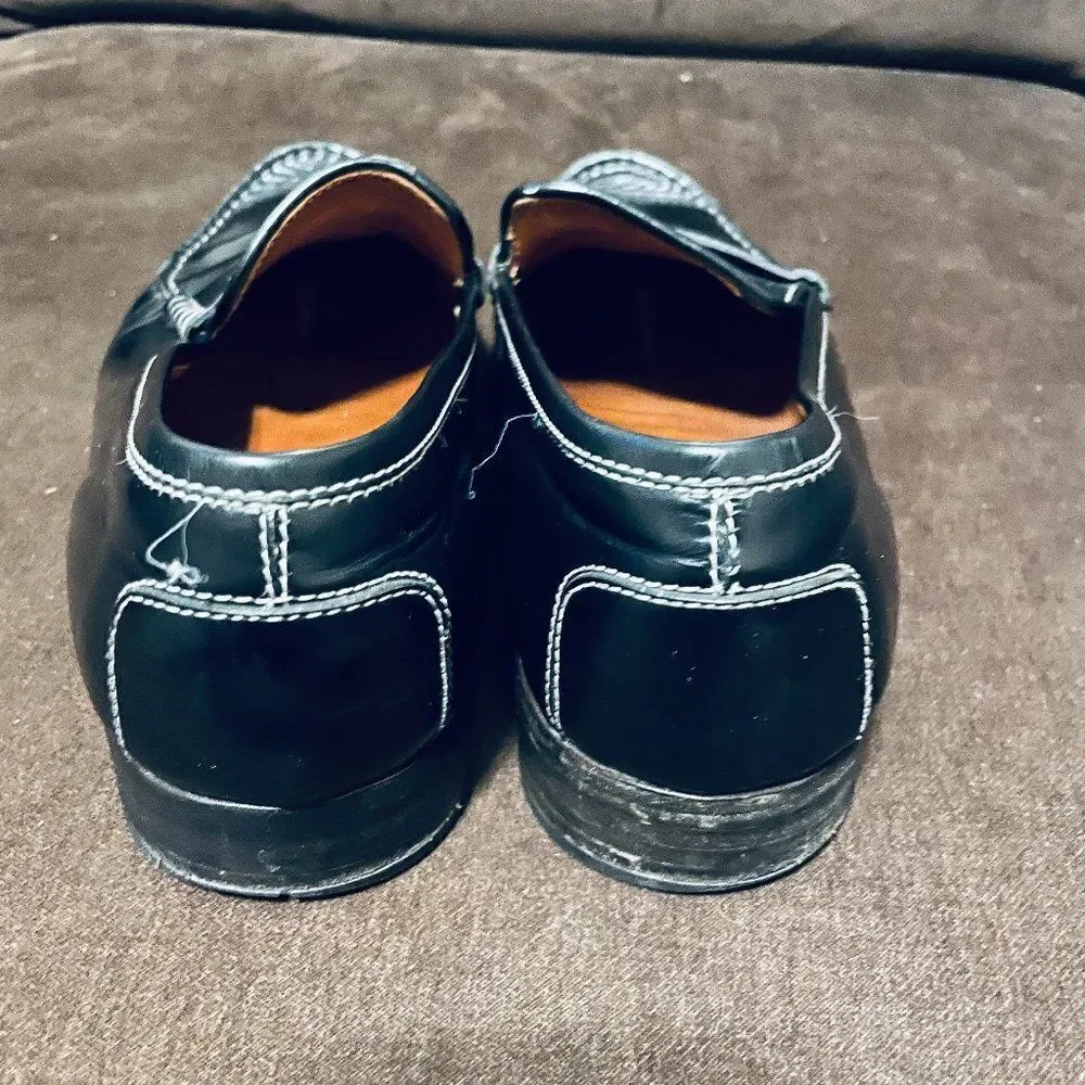 TOD's Mens Black Loafer Driving Shoes Mens size 10 US 43 EUR 9 UK non slip soles